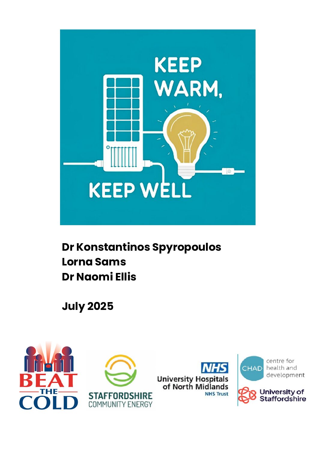 Keep Warm. Keep Well Evaluation Report 11 August 2025