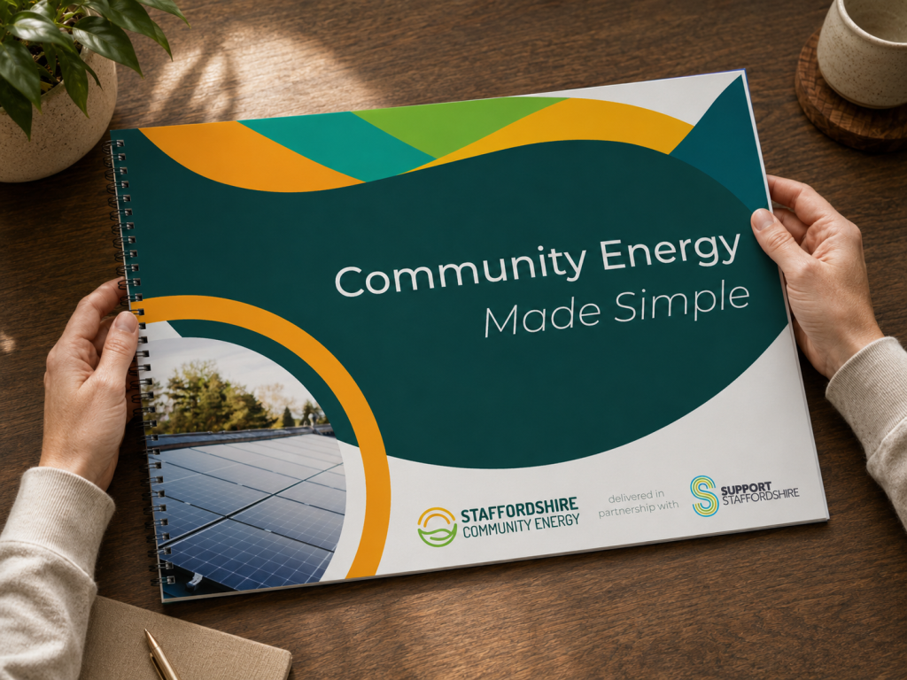 Community Energy Lookbook Designed by Support Staffordshire