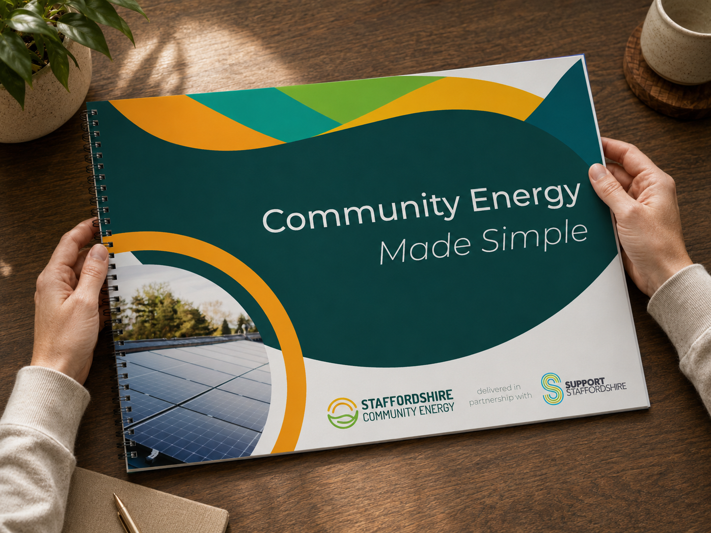 Community Energy Lookbook Designed by Support Staffordshire