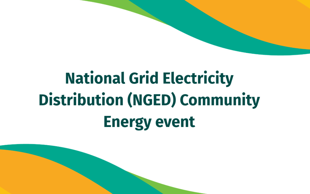 National Grid Electricity Distribution (NGED) Community Energy event